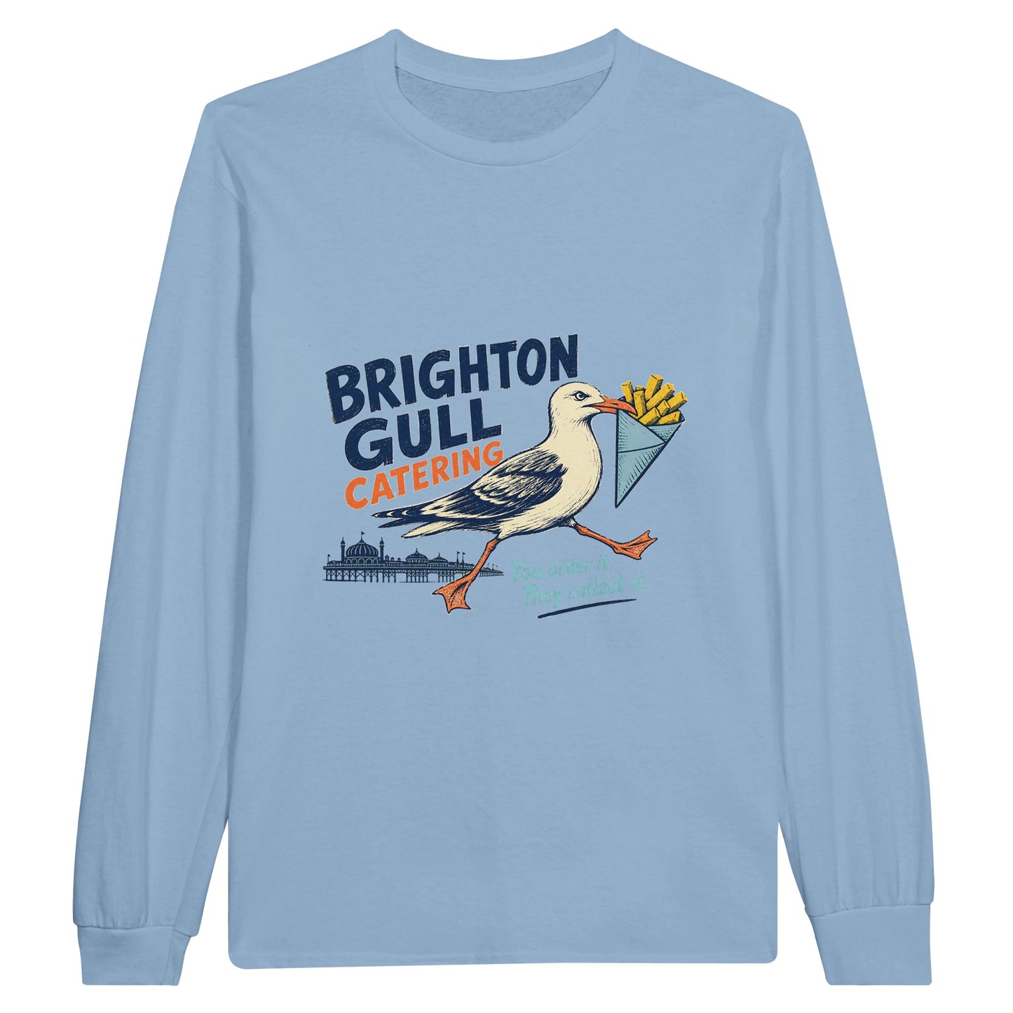 Brighton Gull Catering - You Order It, They Collect It Long-Sleeve… — product view 2