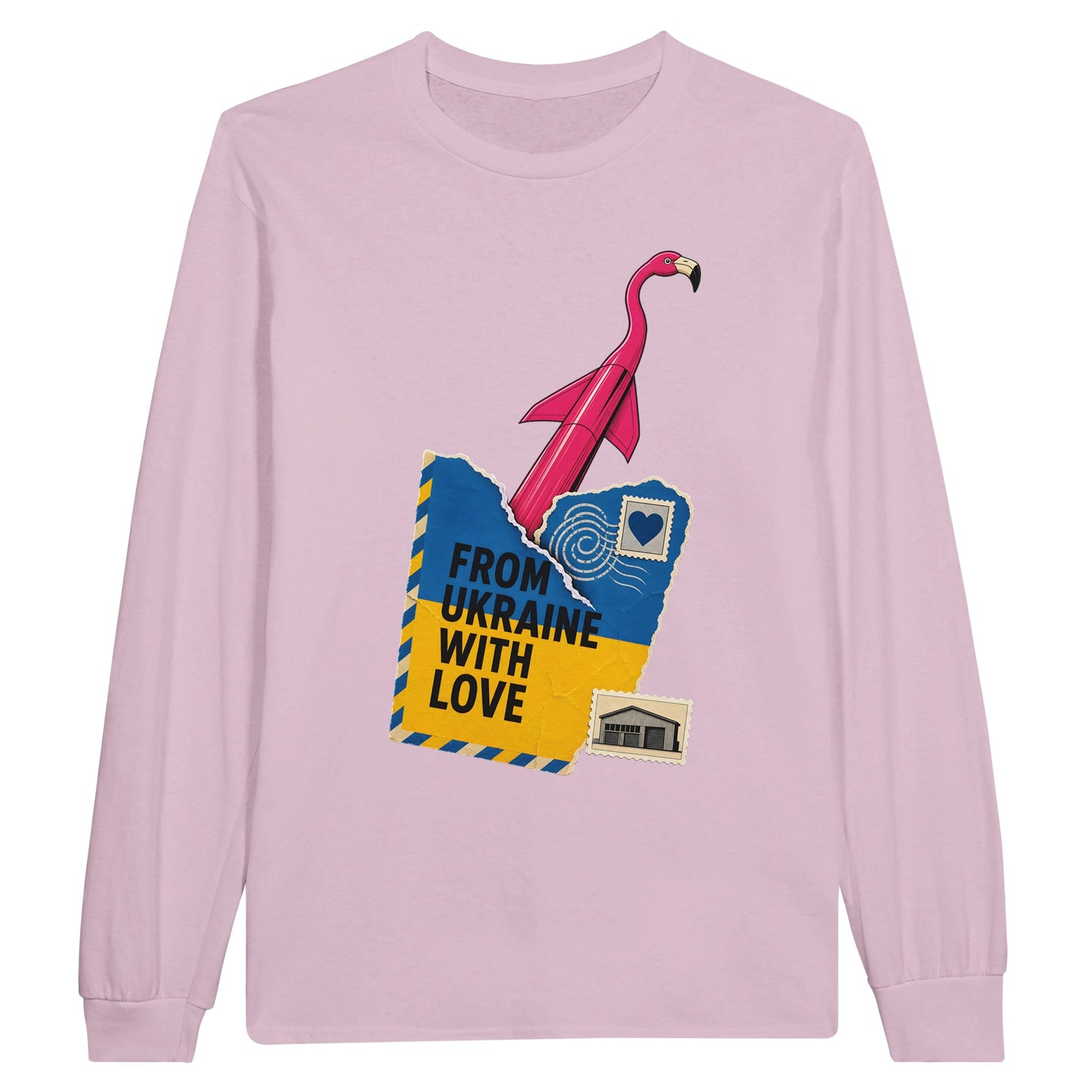 From Ukraine With Love Long-Sleeve T-shirt — product view 6