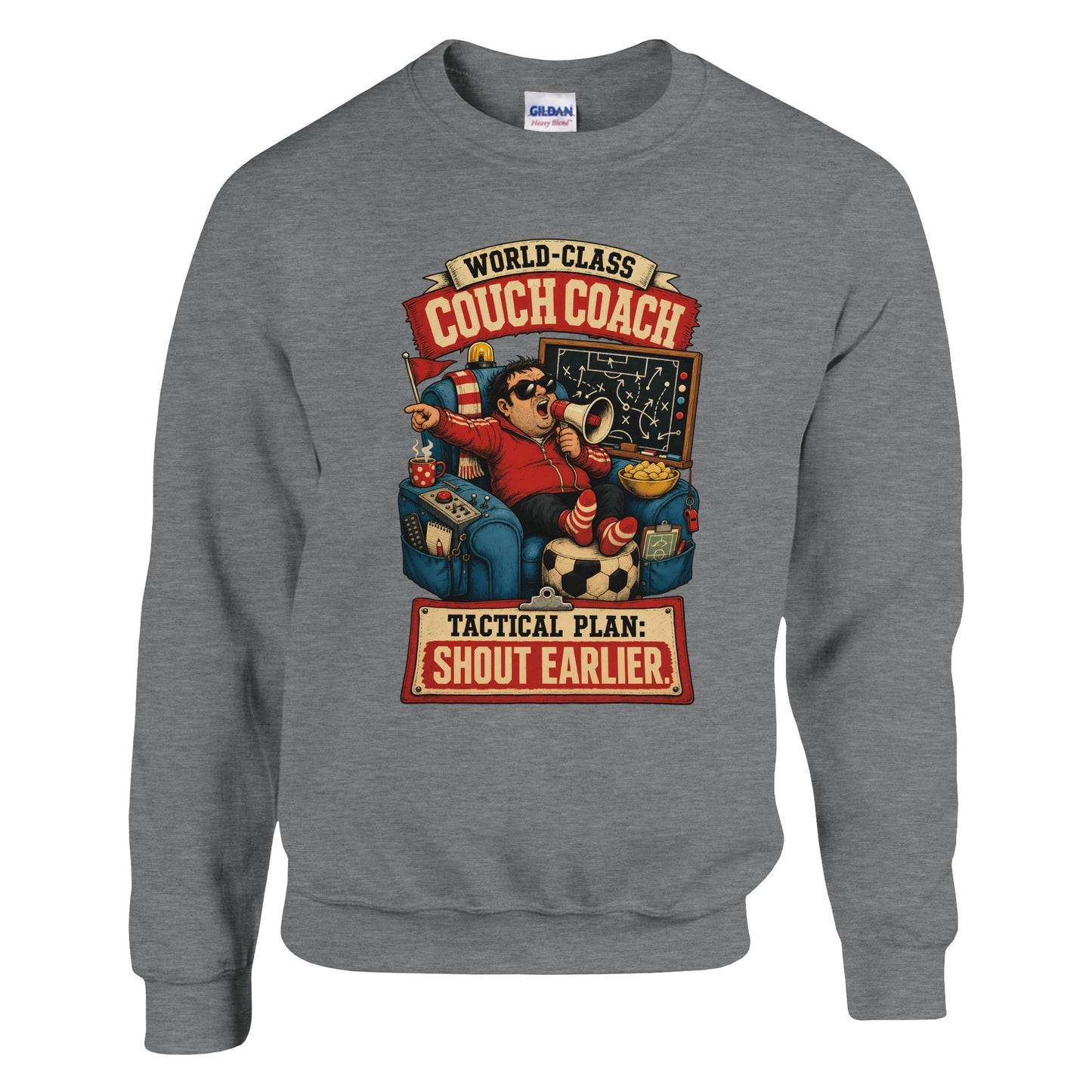 World-Class Couch Coach Sweatshirt — product view 16