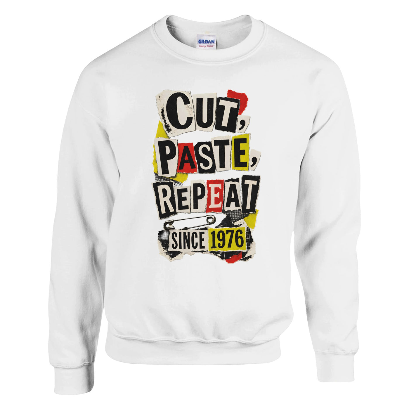 Cut, Paste, Repeat Since 1976 Sweatshirt