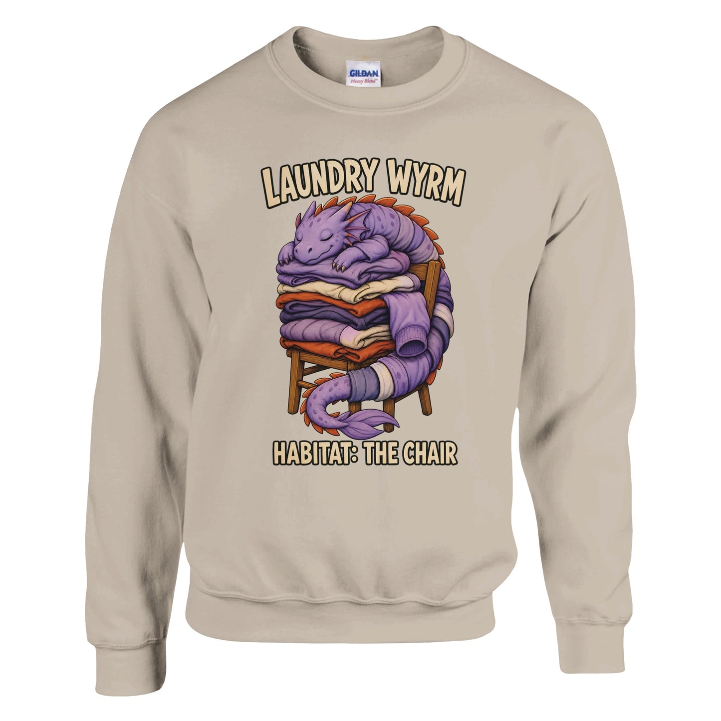 Laundry Wyrm – Habitat: The Chair Sweatshirt — product view 6