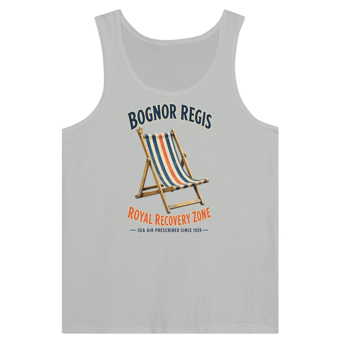 Bognor Regis Royal Recovery Zone Premium Unisex Tank Top — product view 5