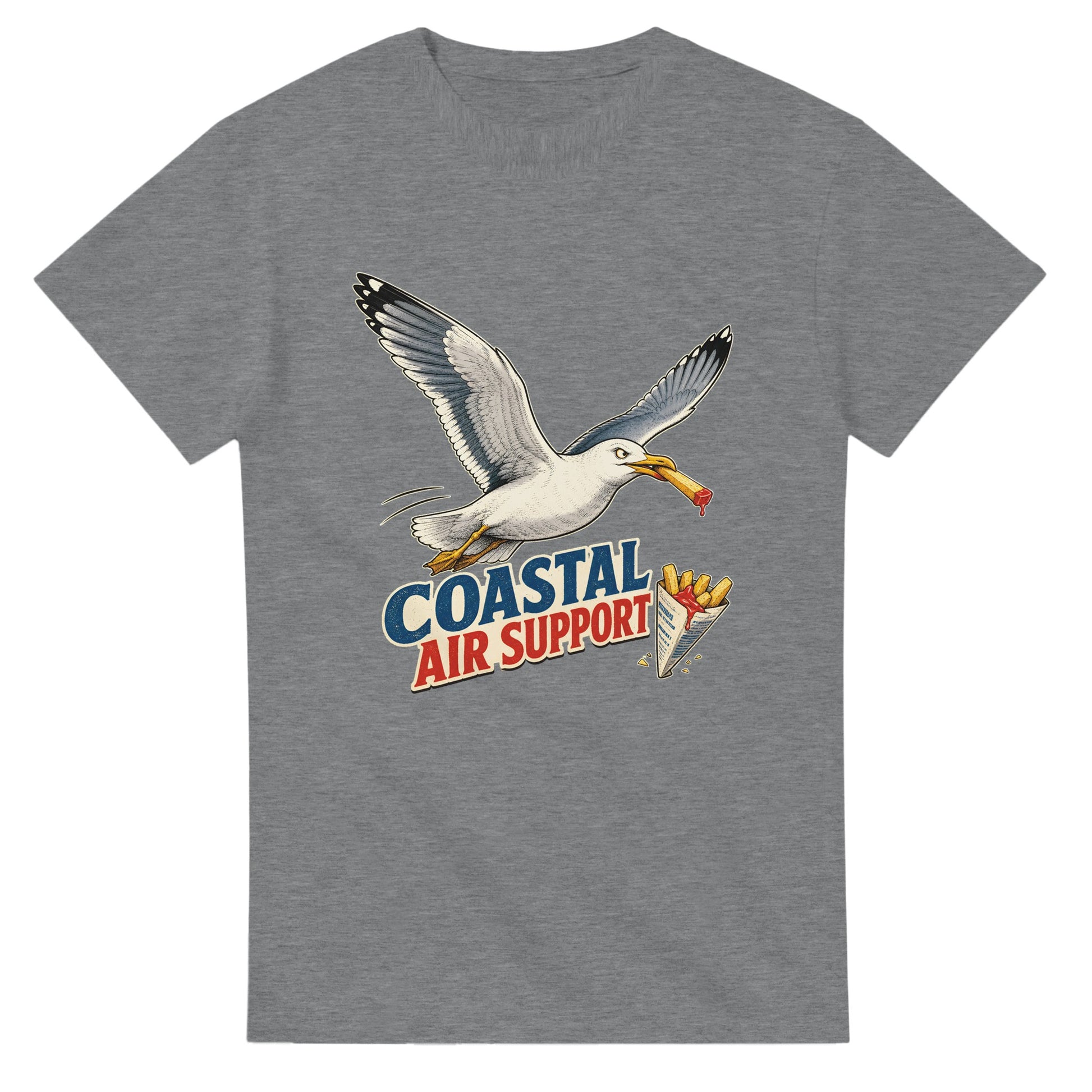 Coastal Air Support Seagull Graphic T-shirt — product view 12