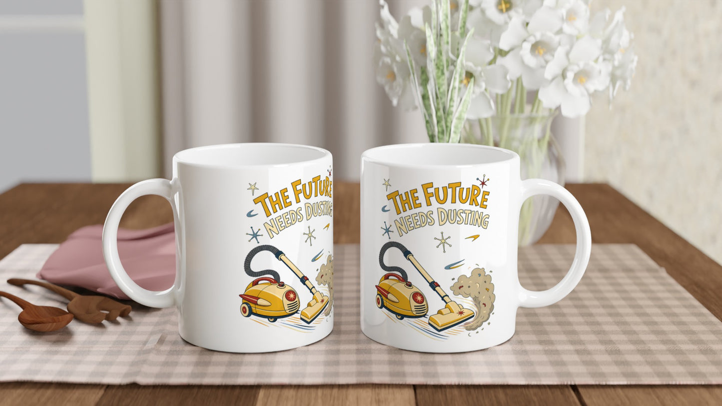 The Future Needs Dusting Mug — product view 4
