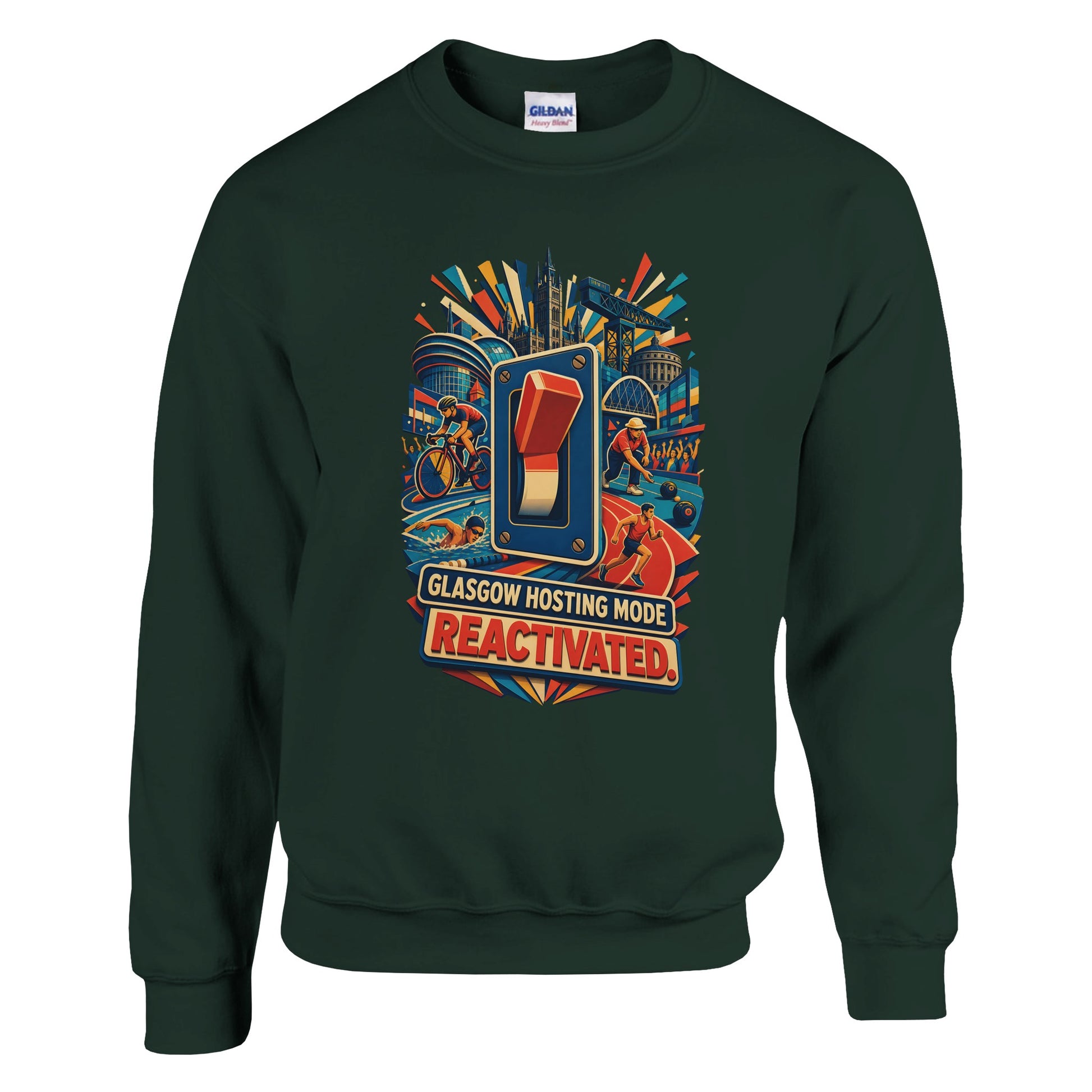 Glasgow Hosting Mode — Reactivated Sweatshirt — product view 4