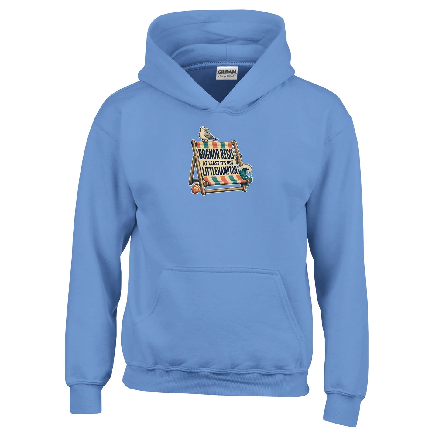 Bognor Regis — At Least It's Not Littlehampton Kids' Hoodie — product view 4