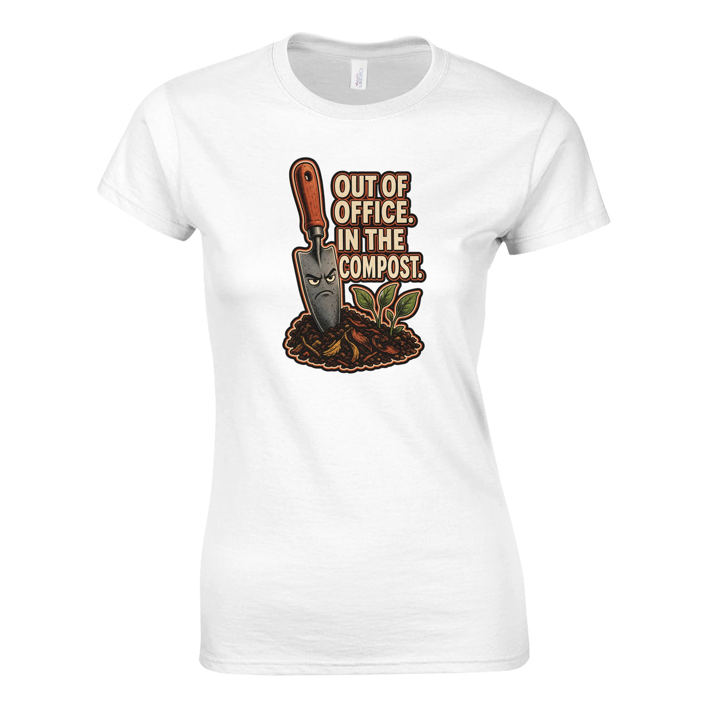 Out of Office, In the Compost Women's T-shirt