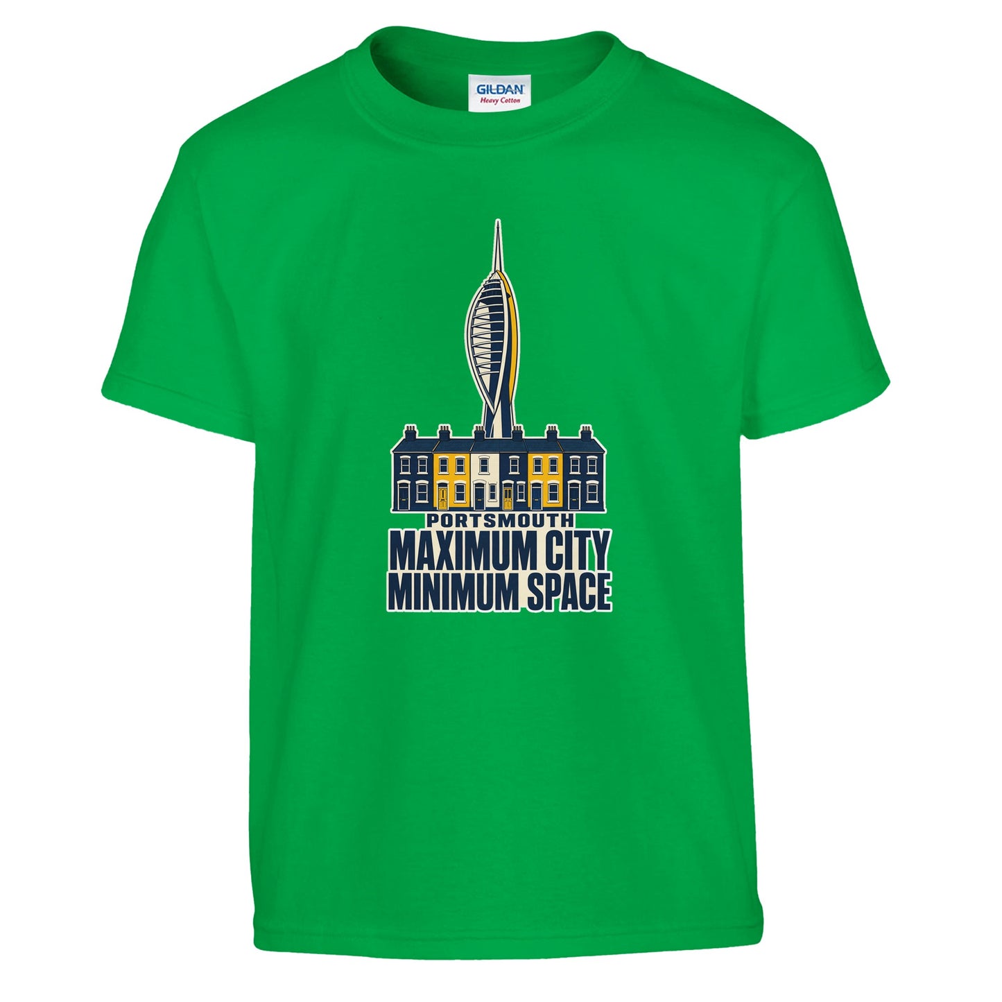 Portsmouth Maximum City Minimum Space Kids' T-shirt — product view 8