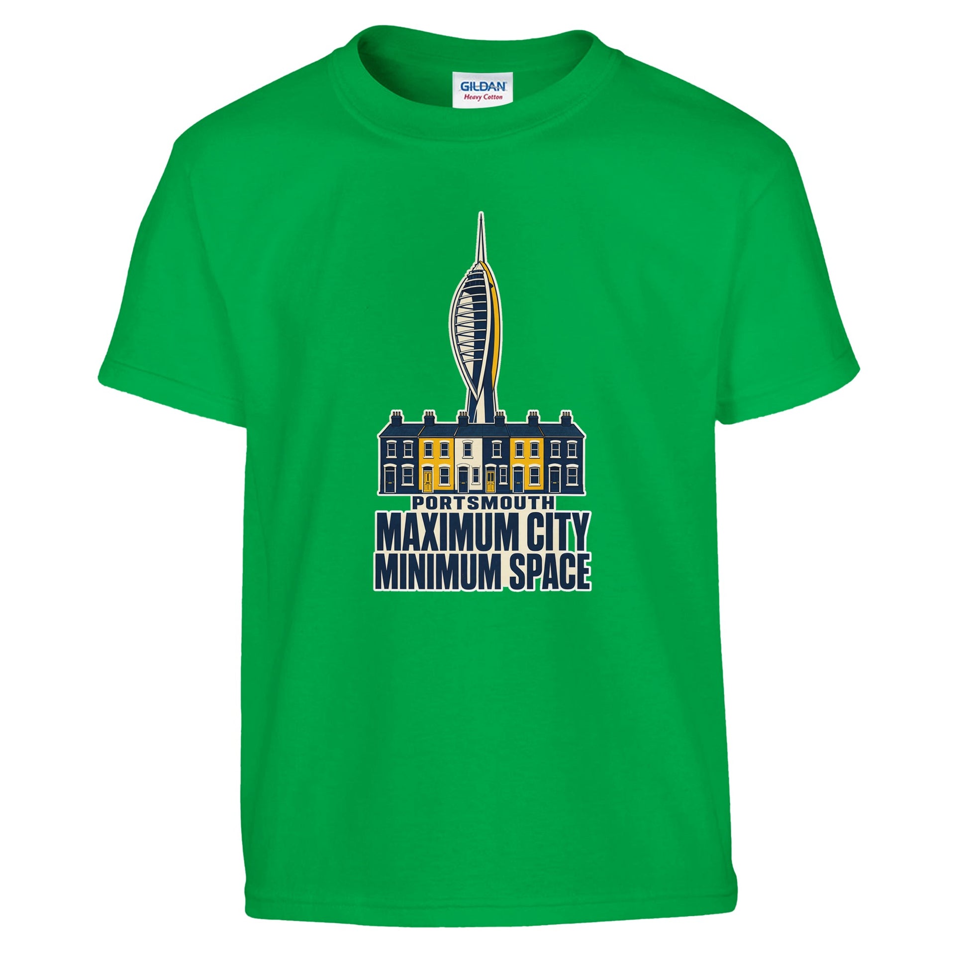Portsmouth Maximum City Minimum Space Kids' T-shirt — product view 8