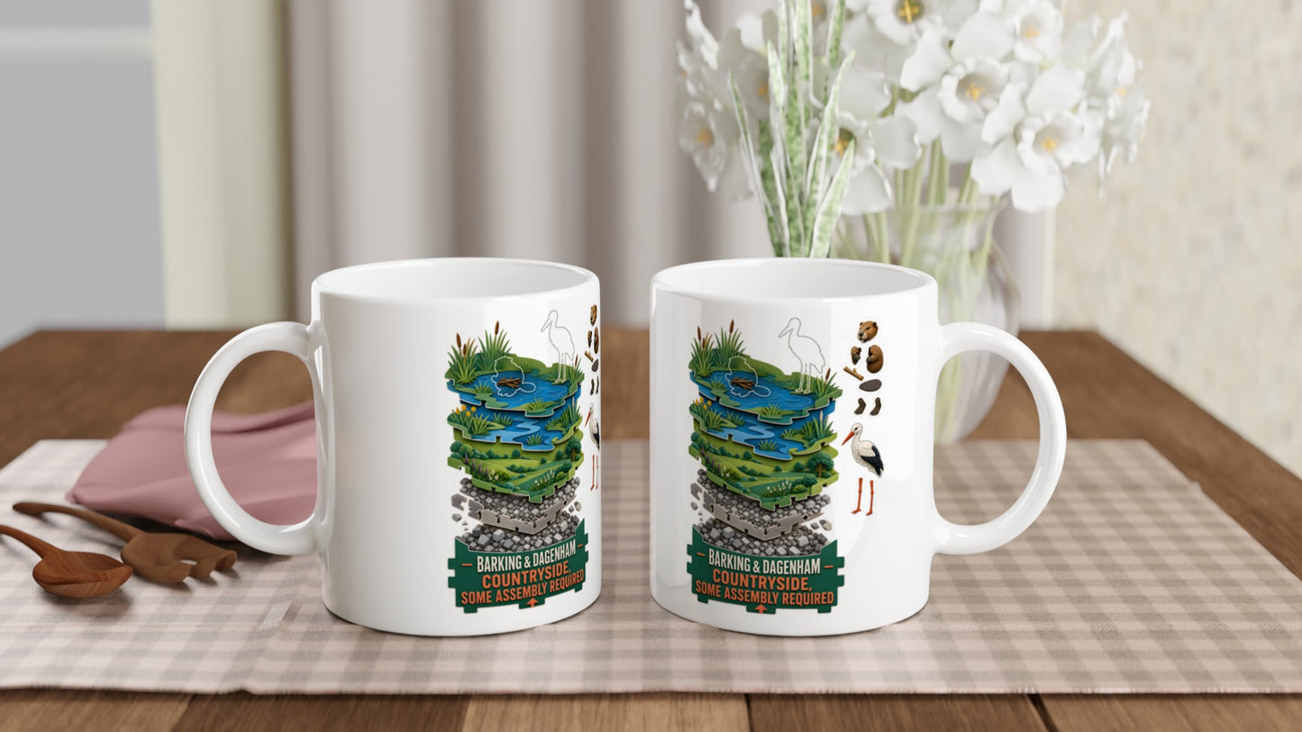 Barking & Dagenham Countryside Mug — product view 4