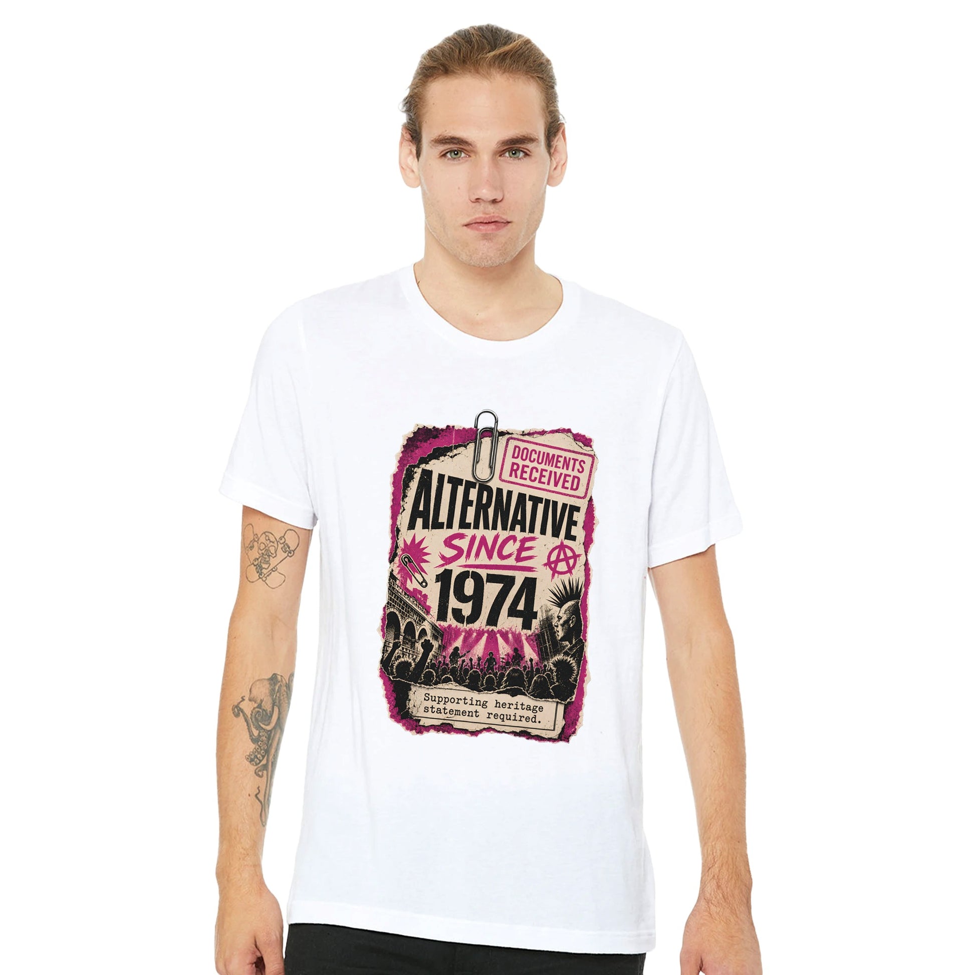 Camden Alternative Since 1974 T-shirt — Illustrated — product view 7