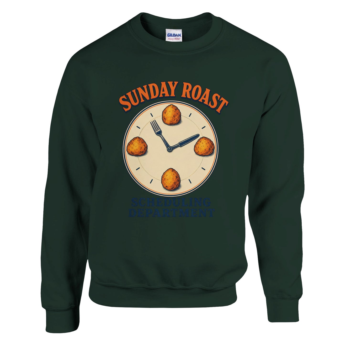 Sunday Roast Scheduling Department Sweatshirt — product view 4