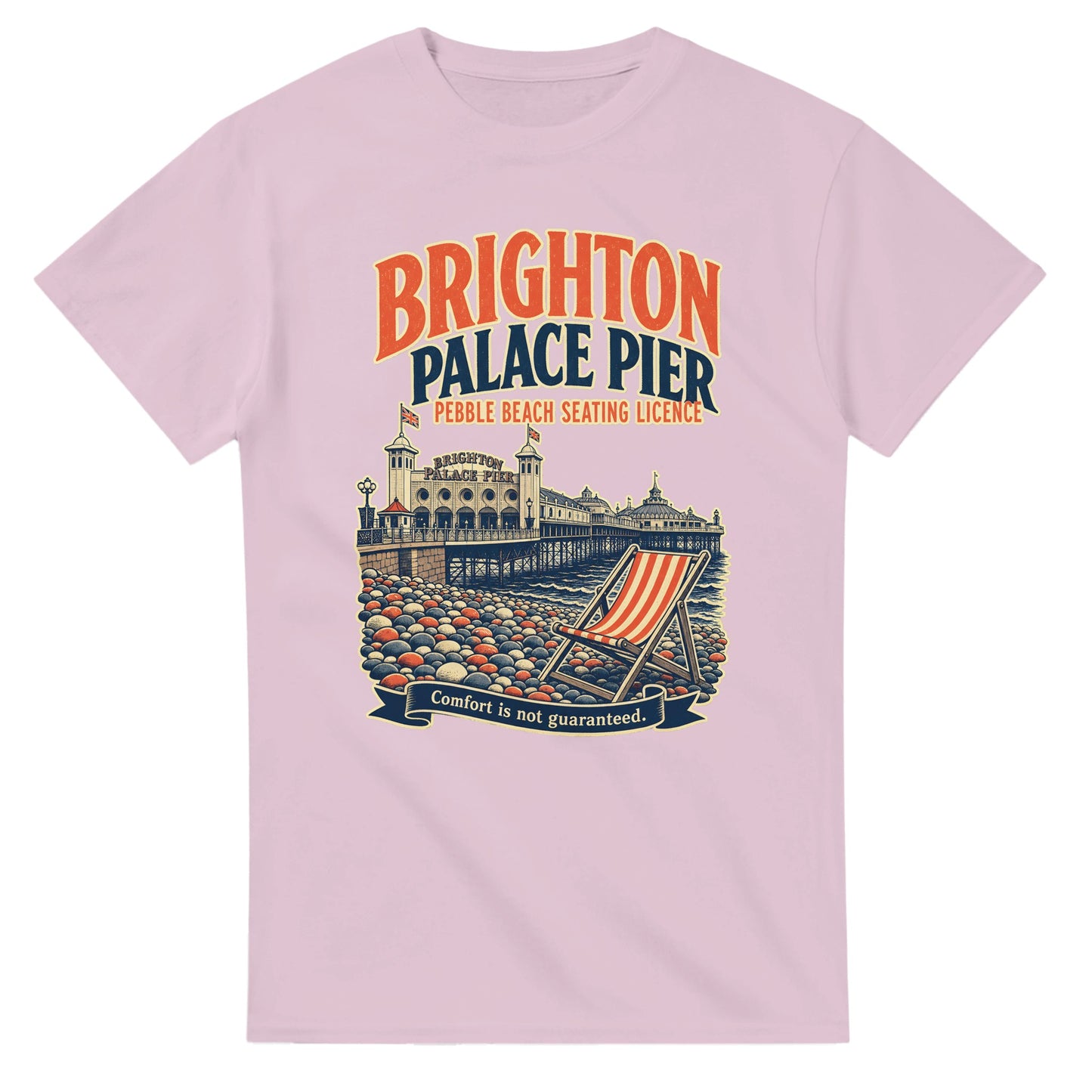 Brighton Pebble Beach Seating Licence T-shirt — product view 4