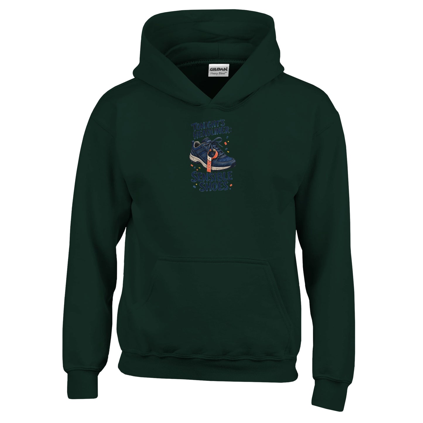 Tonight's Headliner: Sensible Shoes Concert Kids' Hoodie — product view 12