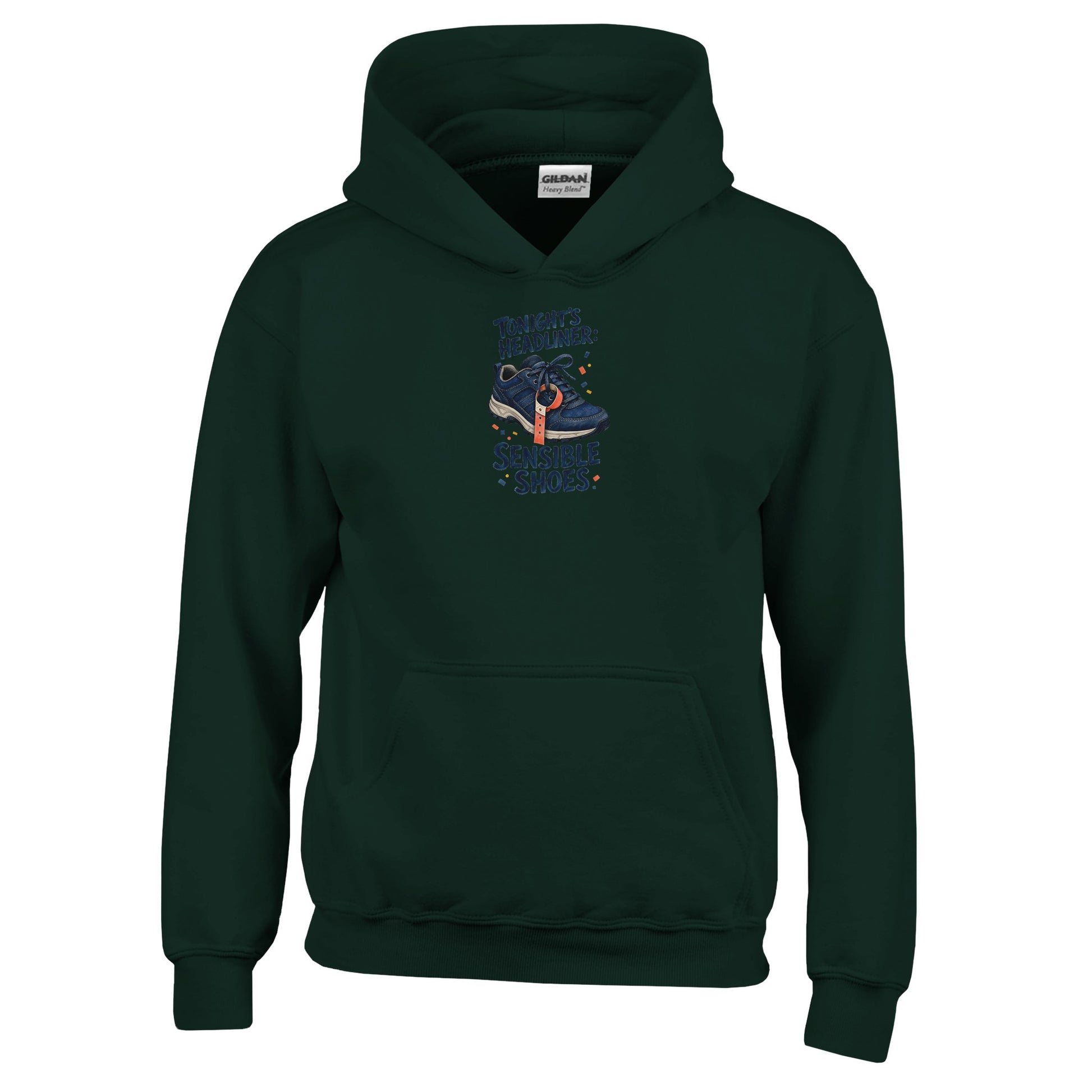 Tonight's Headliner: Sensible Shoes Concert Kids' Hoodie — product view 12