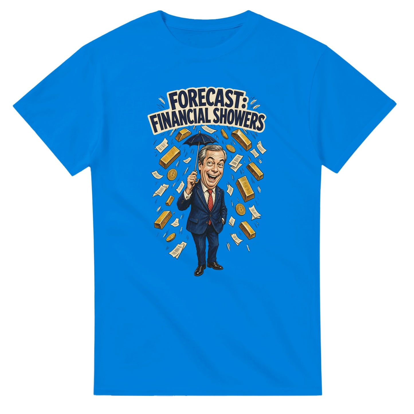 Forecast: Financial Showers T-shirt — product view 2