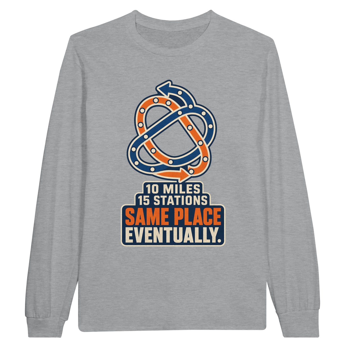 Glasgow Same Place Eventually Long-Sleeve T-shirt — product view 10