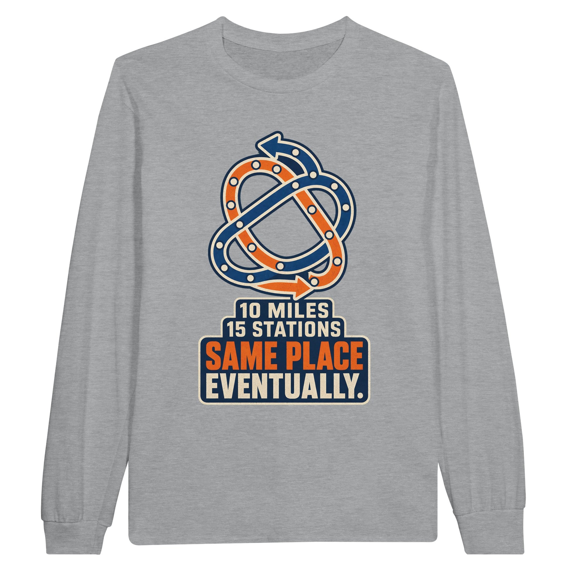 Glasgow Same Place Eventually Long-Sleeve T-shirt — product view 10