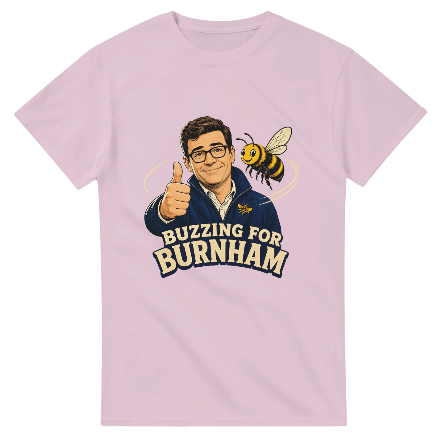 Buzzing for Burnham T-shirt — product view 4