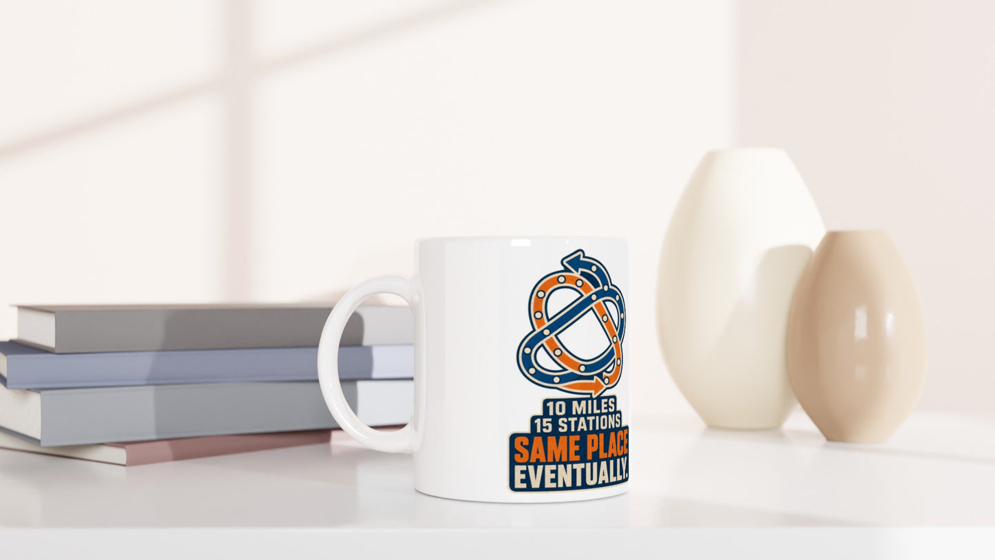 Glasgow Same Place Eventually Mug — product view 5