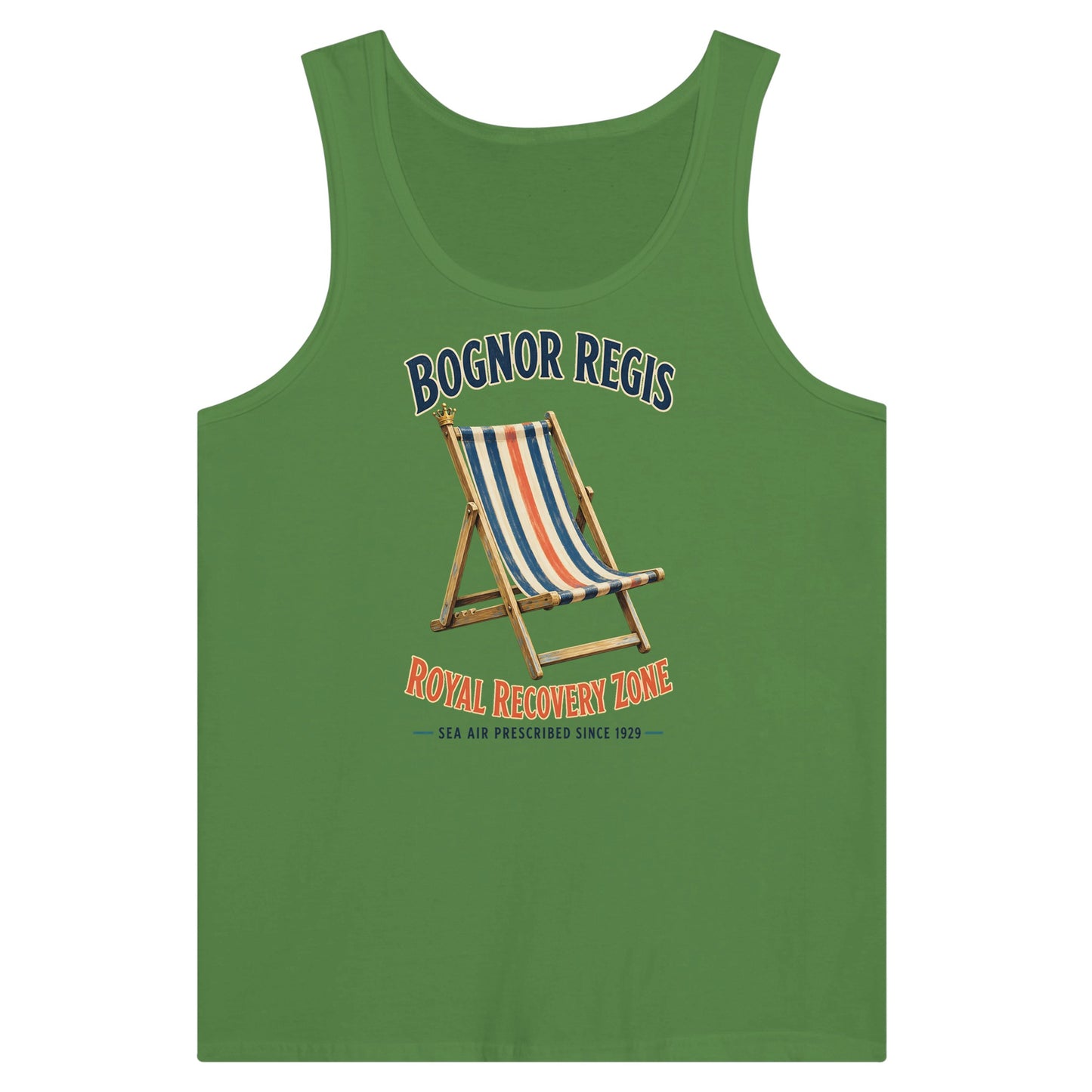 Bognor Regis Royal Recovery Zone Premium Unisex Tank Top — product view 13