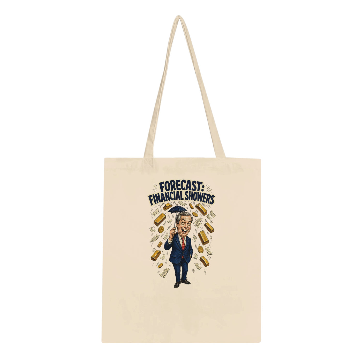 Forecast: Financial Showers Tote Bag
