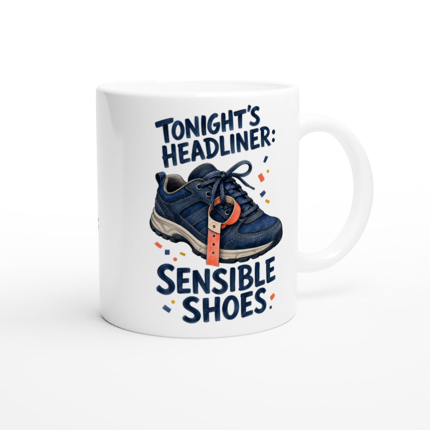 Tonight's Headliner: Sensible Shoes Concert Mug — product view 2