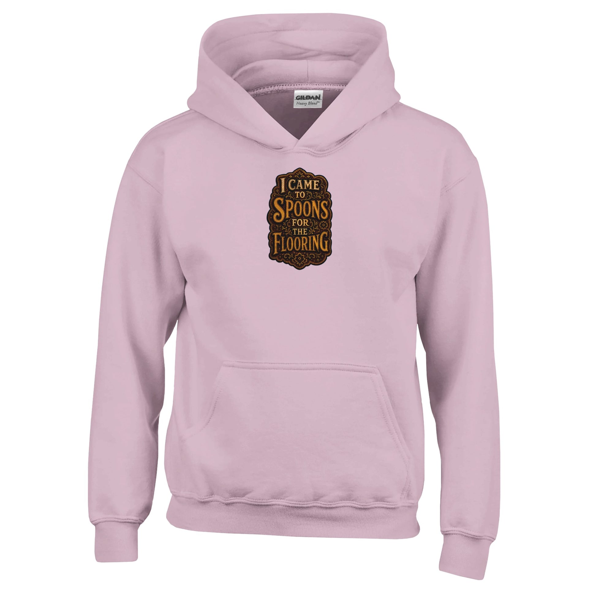I Came to Spoons for the Flooring Kids' Hoodie — product view 5