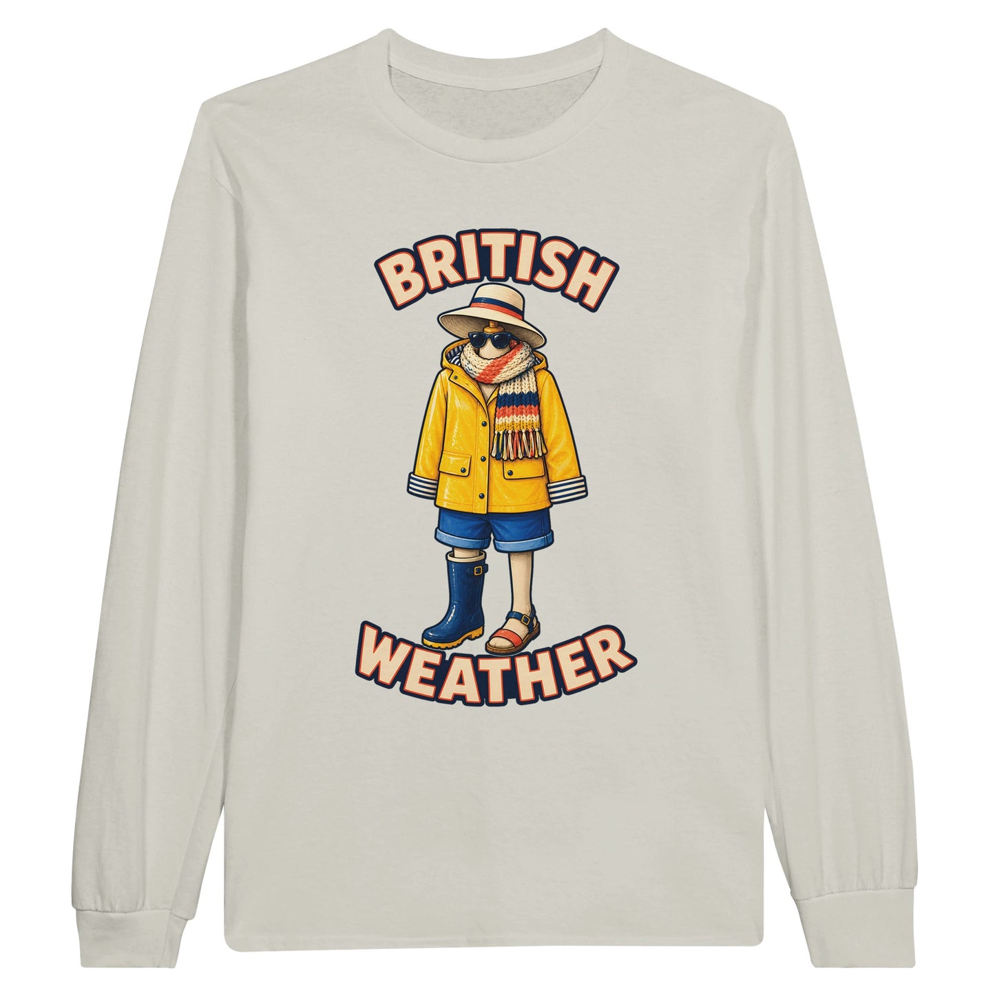 British Weather All-Weather Outfit Long-Sleeve T-shirt — product view 14