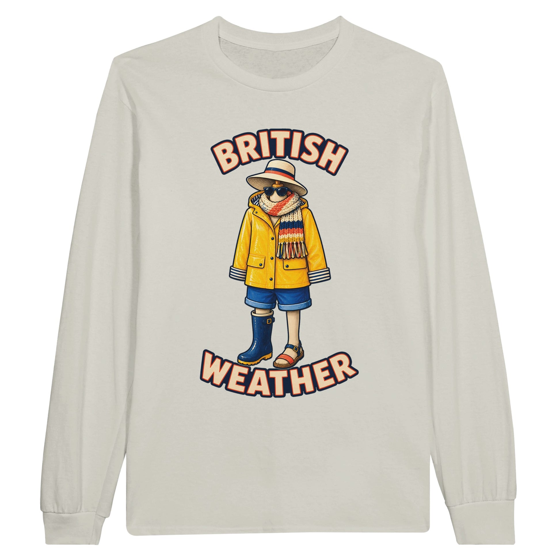 British Weather All-Weather Outfit Long-Sleeve T-shirt — product view 14
