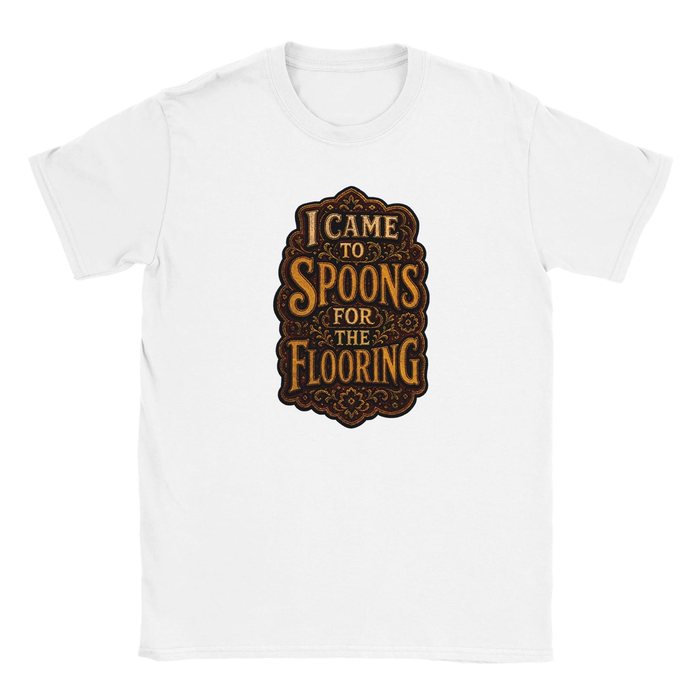 I Came to Spoons for the Flooring Kids' T-shirt — product view 15
