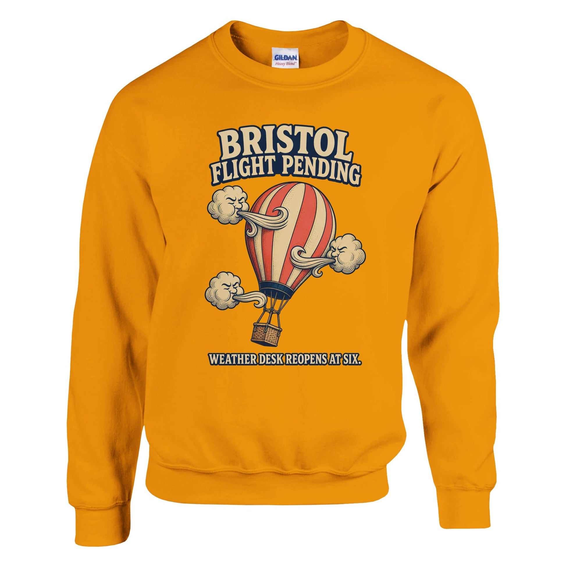 Bristol Flight Pending – Weather Desk Sweatshirt — product view 11