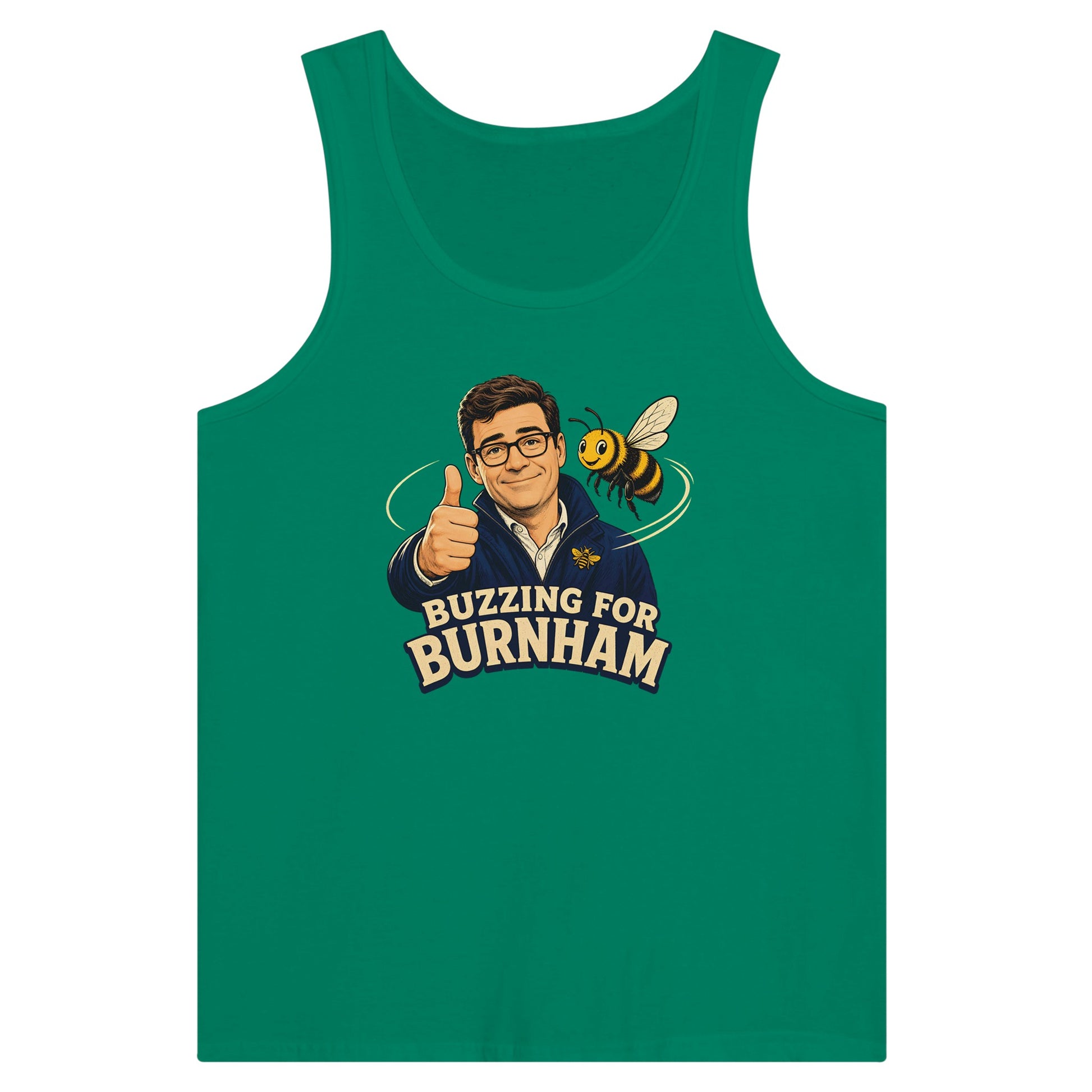 Buzzing for Burnham Premium Unisex Tank Top — product view 10