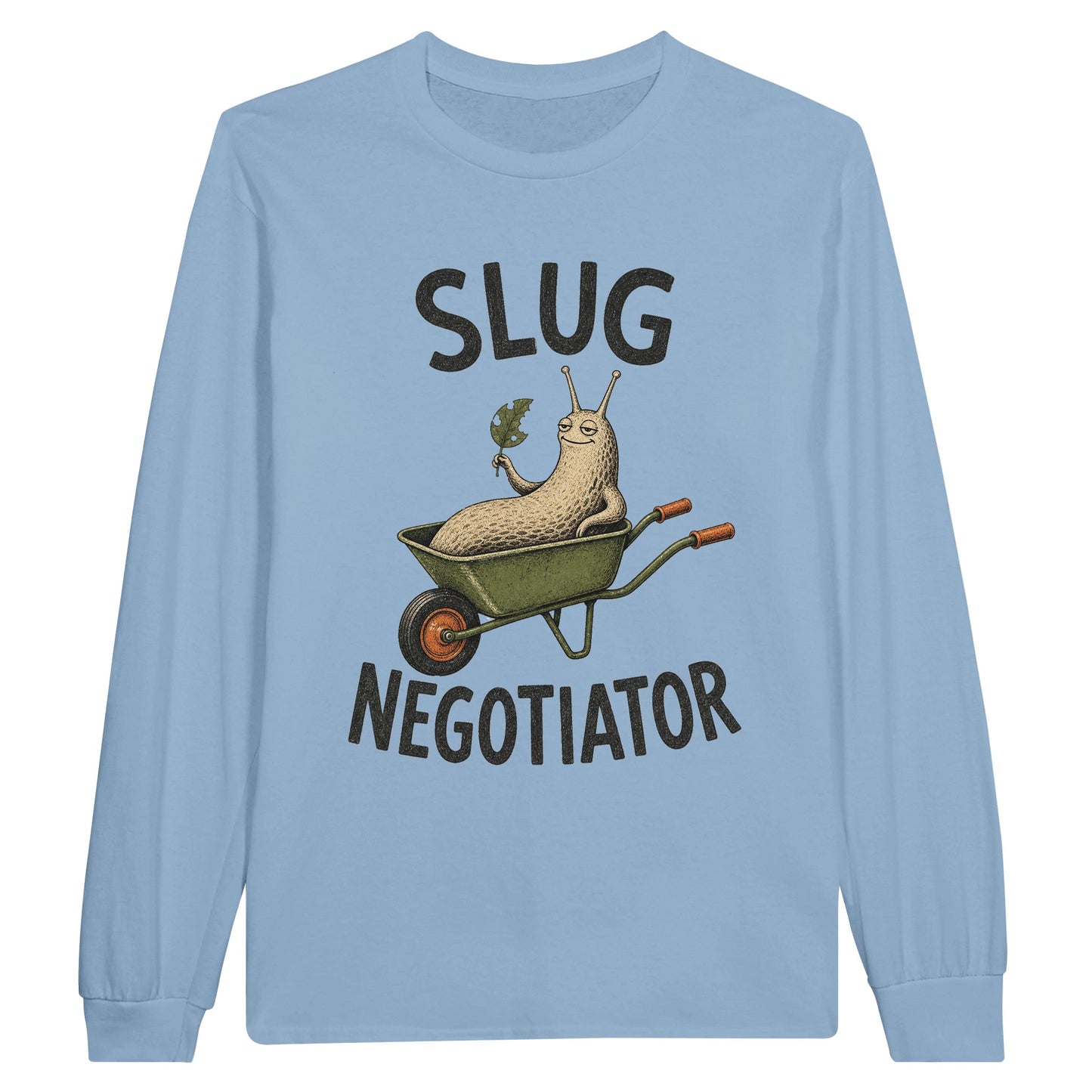 Slug Negotiator Garden Graphic Long-Sleeve T-shirt — product view 2