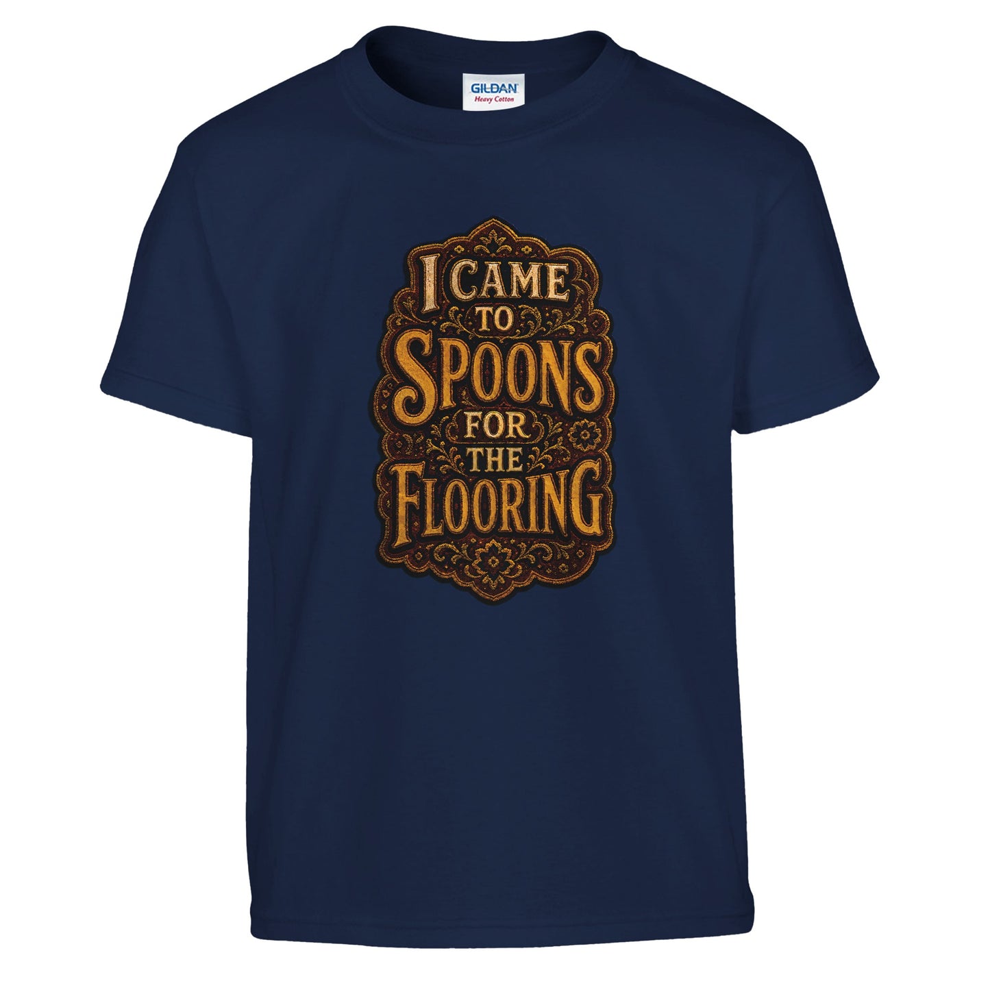 I Came to Spoons for the Flooring Kids' T-shirt — product view 7