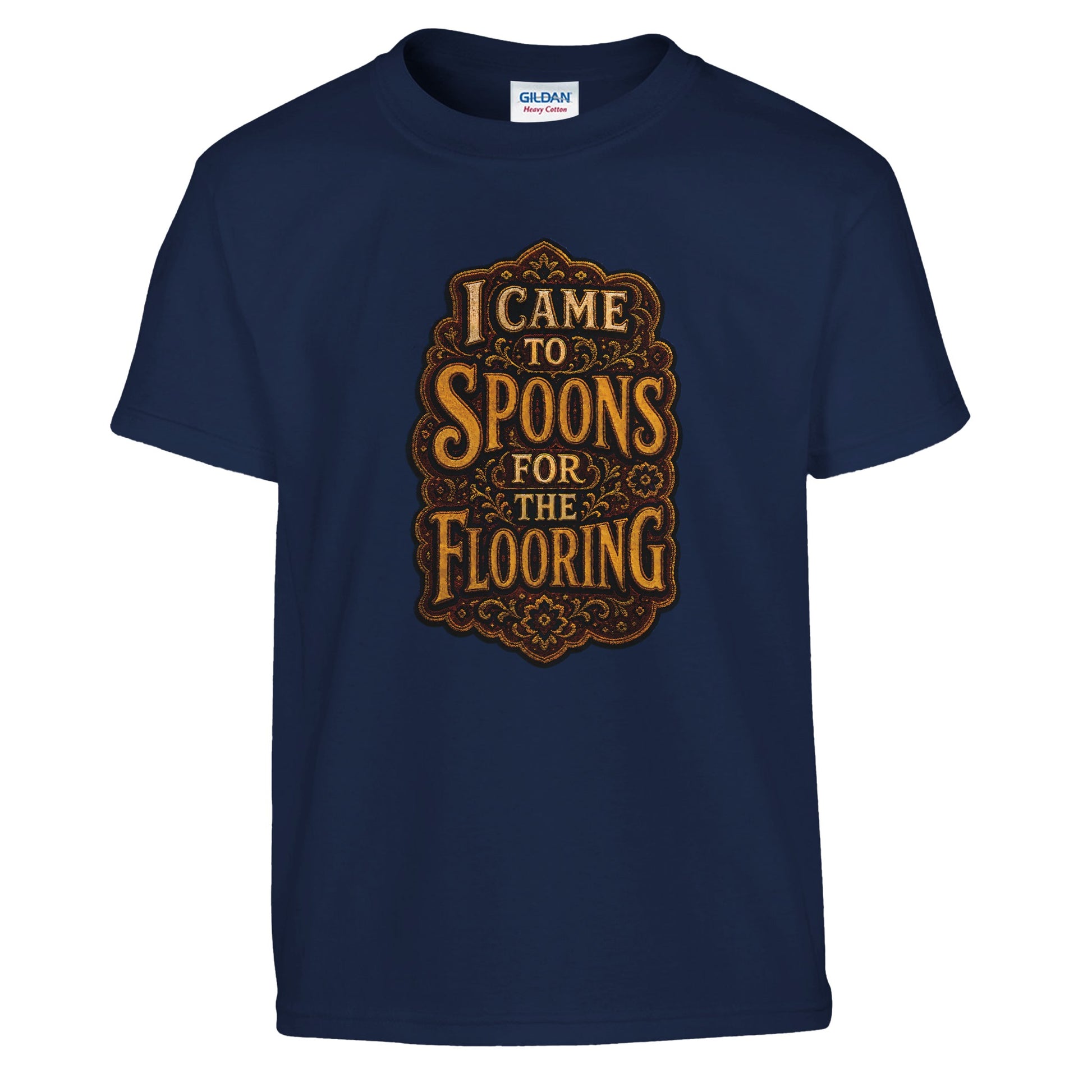 I Came to Spoons for the Flooring Kids' T-shirt — product view 7