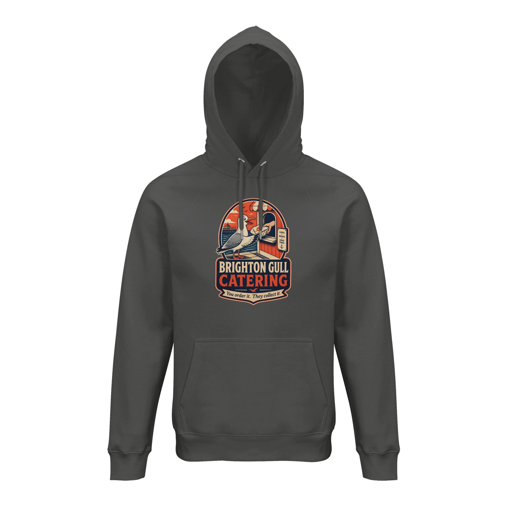 Brighton Gull Catering — Illustrated Hoodie — product view 13