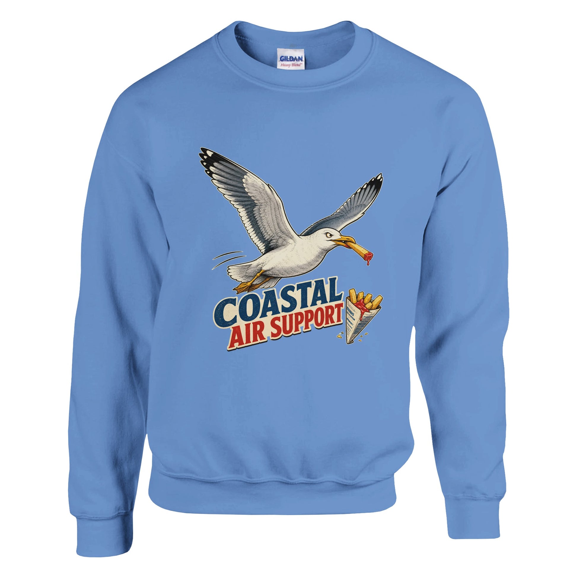 Coastal Air Support Seagull Graphic Sweatshirt — product view 7