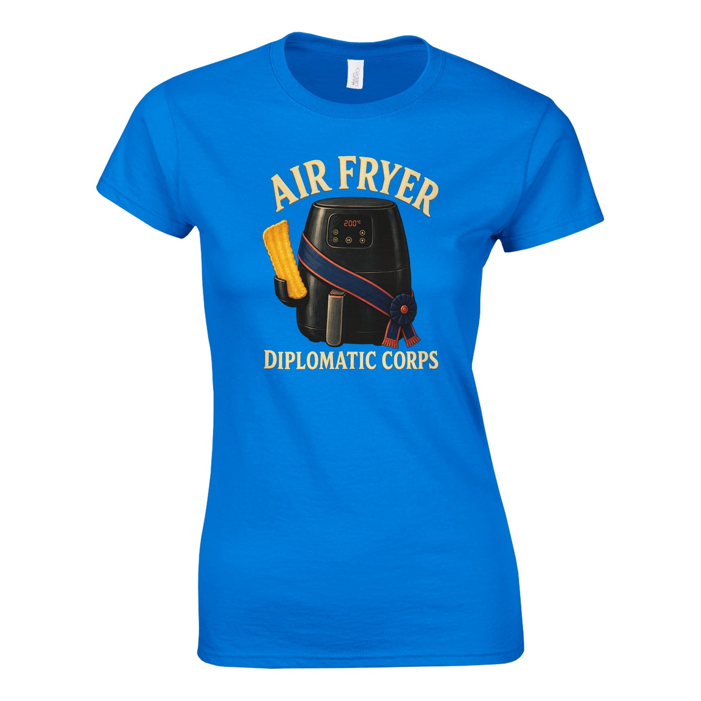 Air Fryer Diplomatic Corps Women's T-shirt — product view 7