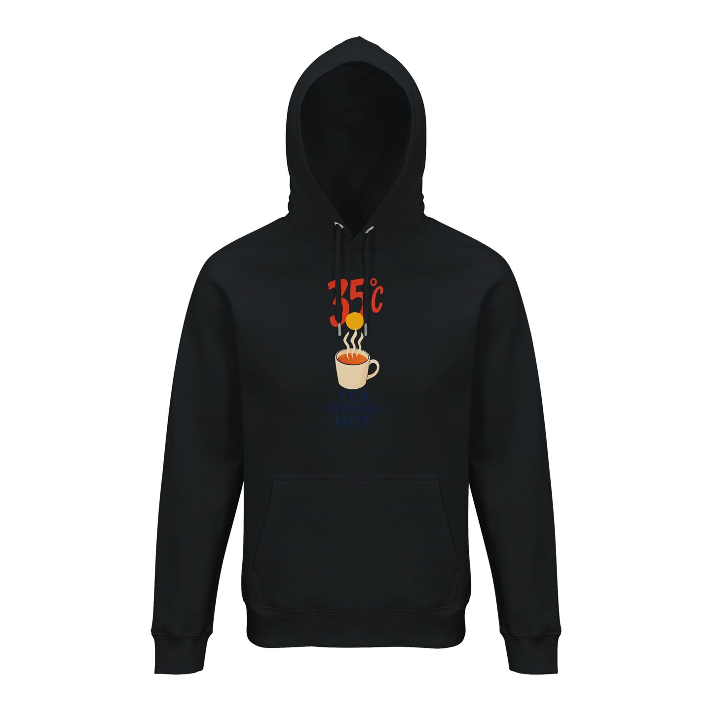 35°C — Tea Remains Hot Hoodie — product view 2