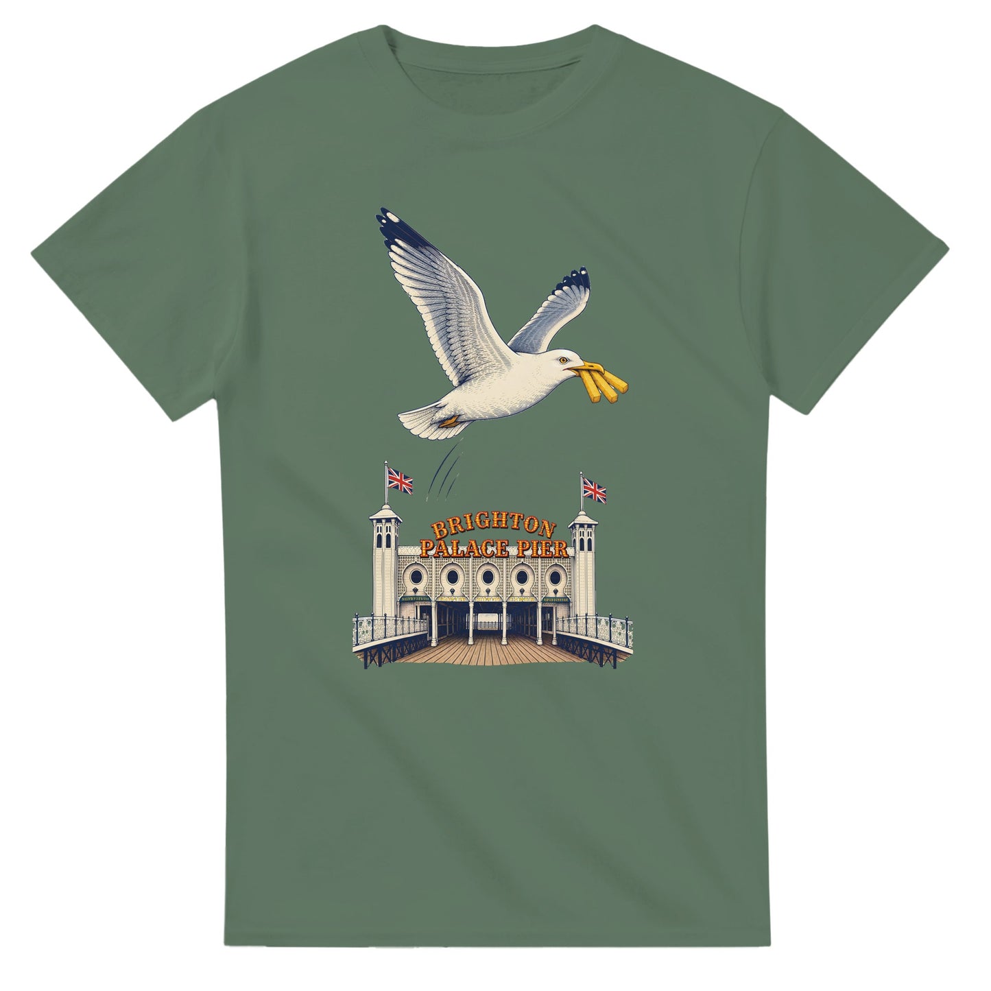 Brighton Palace Pier Chip Heist T-shirt — product view 13