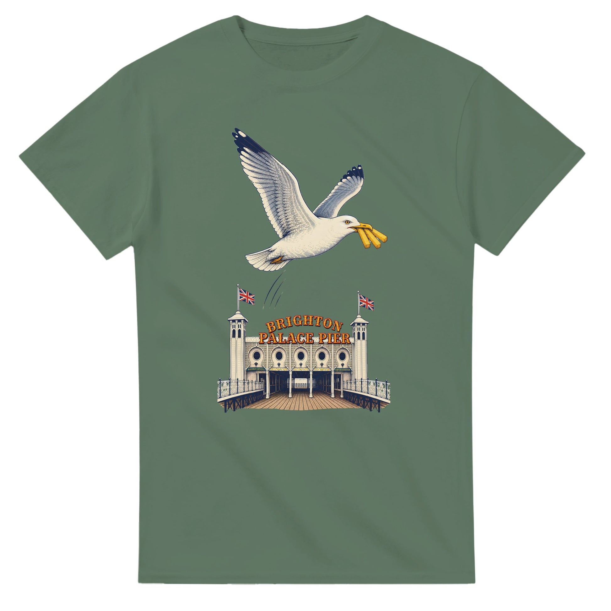 Brighton Palace Pier Chip Heist T-shirt — product view 13