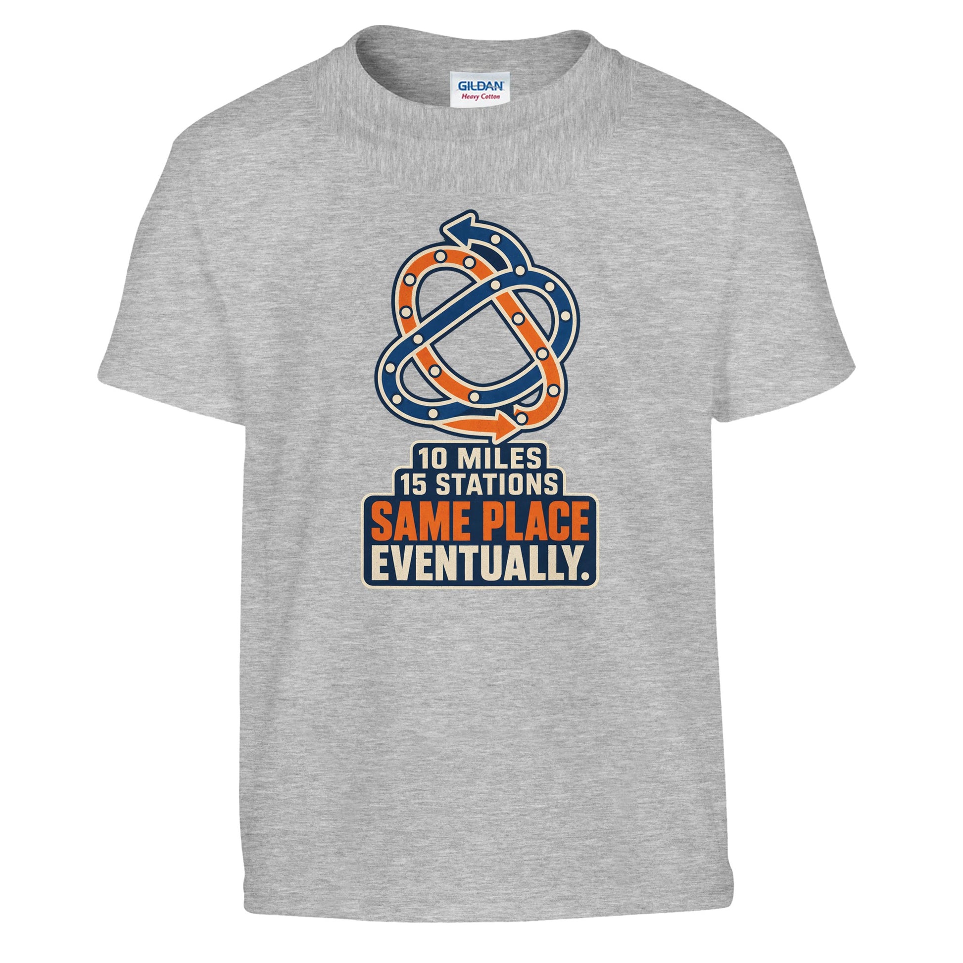Glasgow Same Place Eventually Kids' T-shirt — product view 4