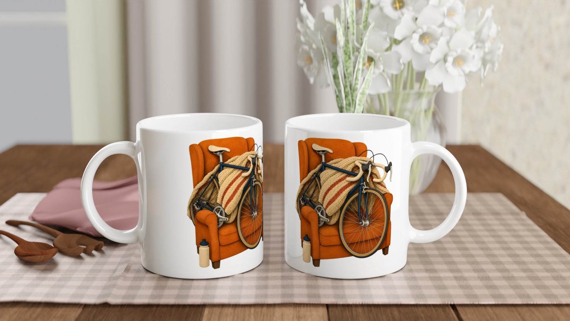 Bicycle Rest Day Mug — product view 4