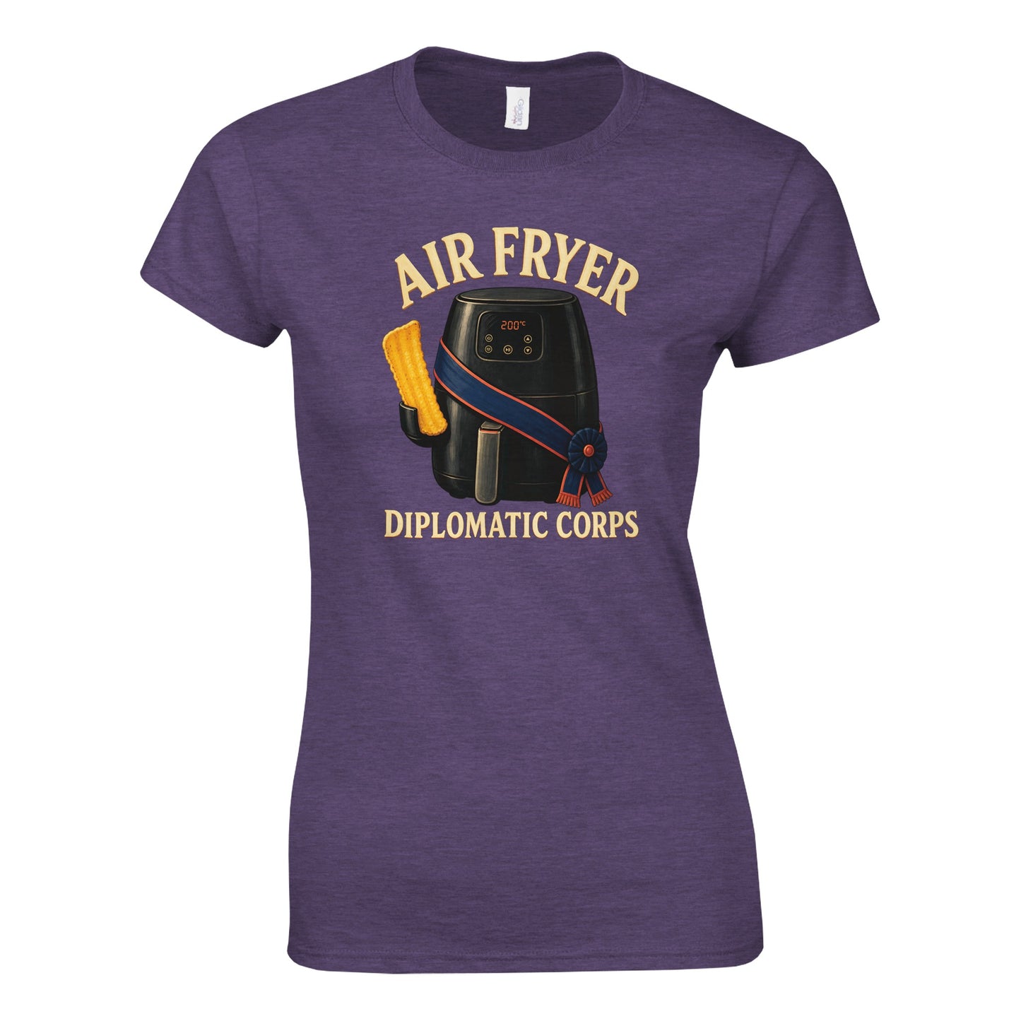 Air Fryer Diplomatic Corps Women's T-shirt — product view 9