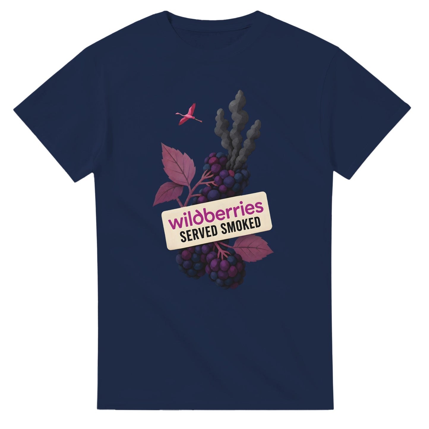 Wildberries, Served Smoked T-shirt — product view 5