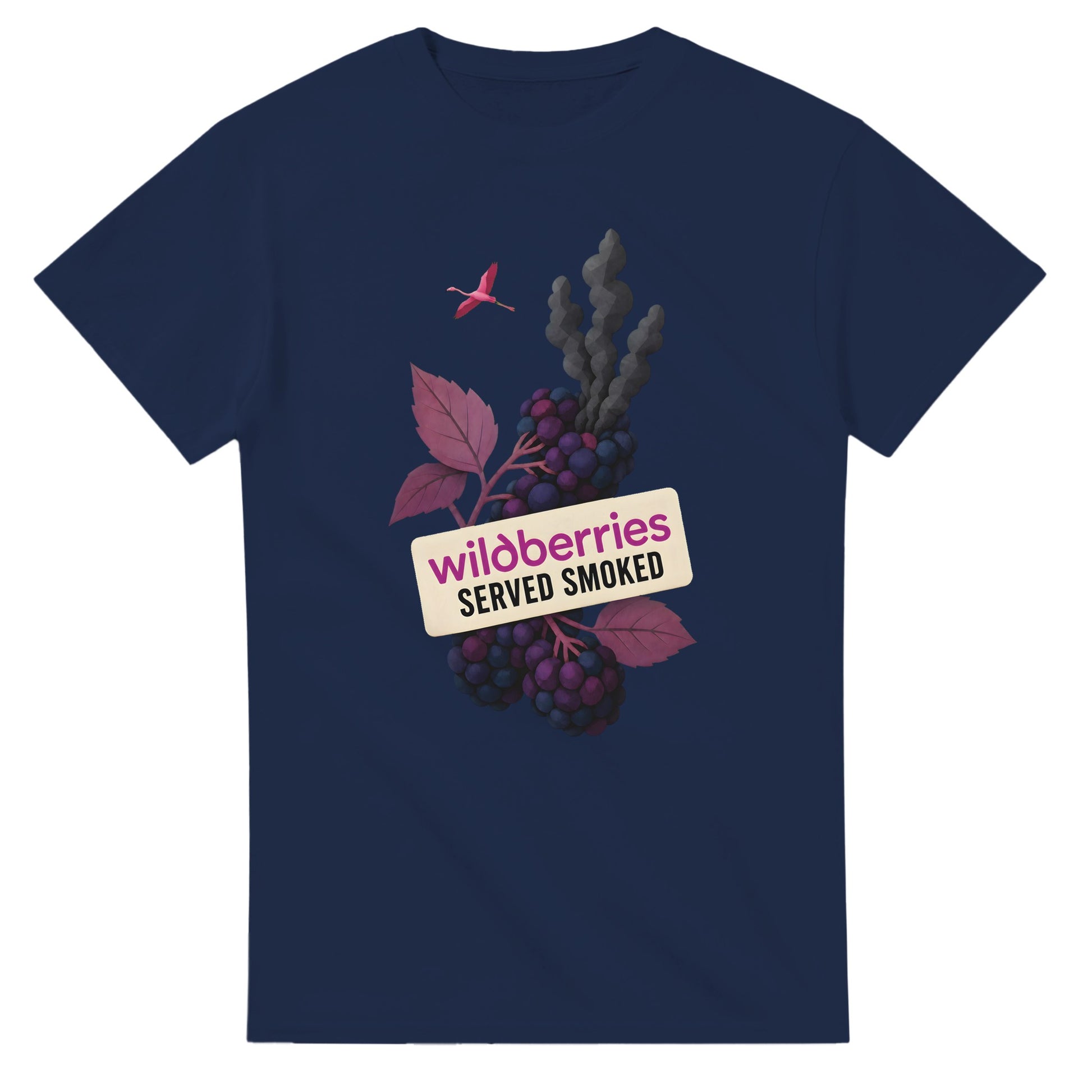 Wildberries, Served Smoked T-shirt — product view 5