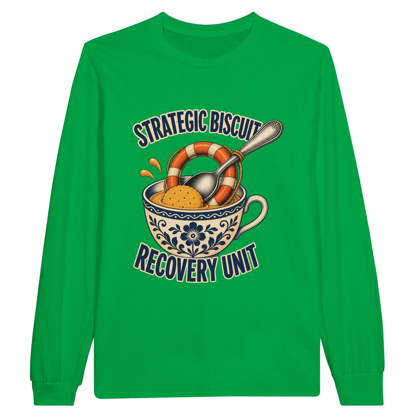 Strategic Biscuit Recovery Unit Long-Sleeve T-shirt — product view 12