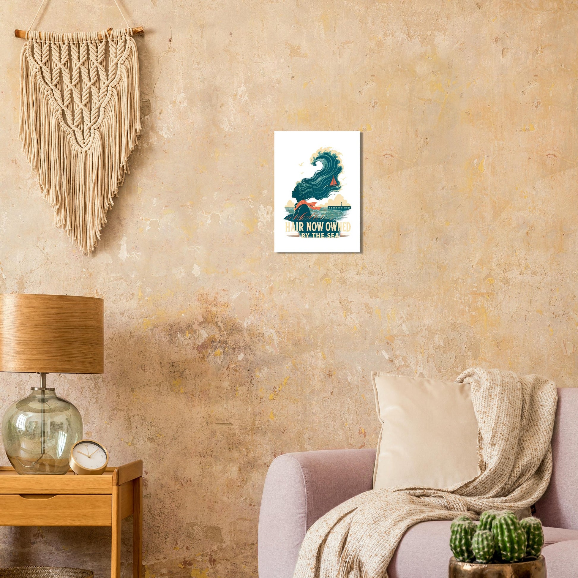Hair Now Owned by the Sea Poster — product view 9