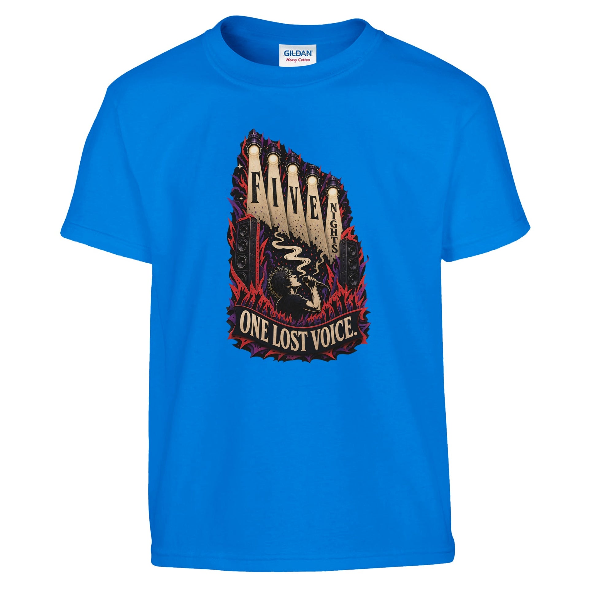 Five Nights, One Lost Voice Kids' T-shirt — product view 14